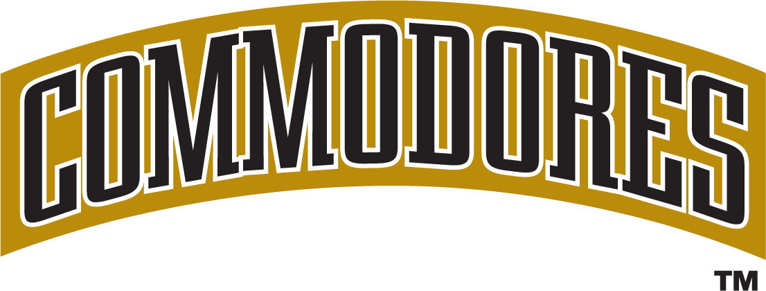 Vanderbilt Commodores 1999-2004 Wordmark Logo v2 DIY iron on transfer (heat transfer)